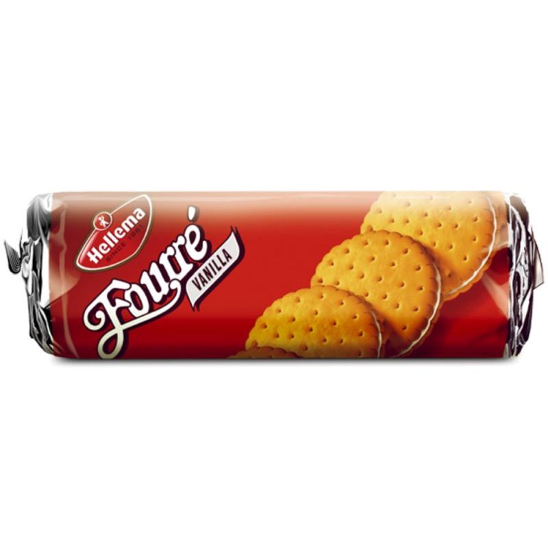 Biscuiți Sandwich cu vanilie Hellema Vanilla