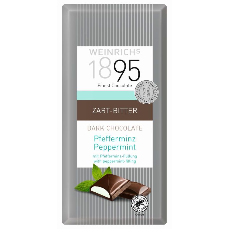 Ciocolată neagră cu mentă Weinrich 1895 2