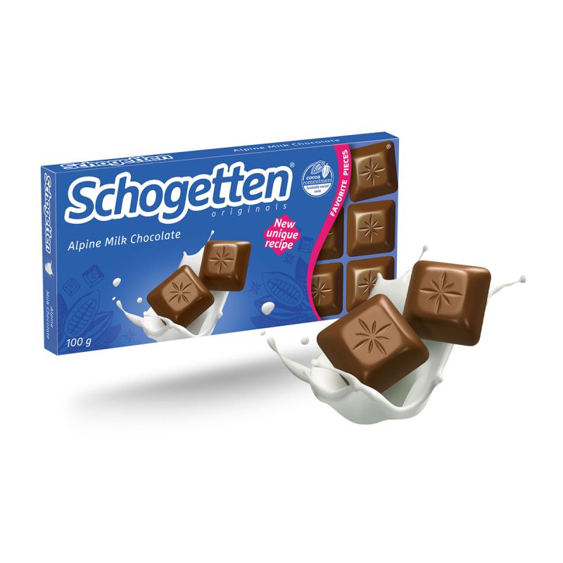Ciocolata Schogetten cu lapte alpin 2