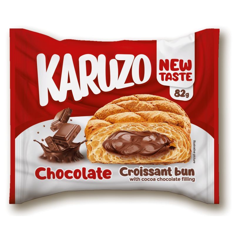 Croissant Karuzo cu umplutură de ciocolată