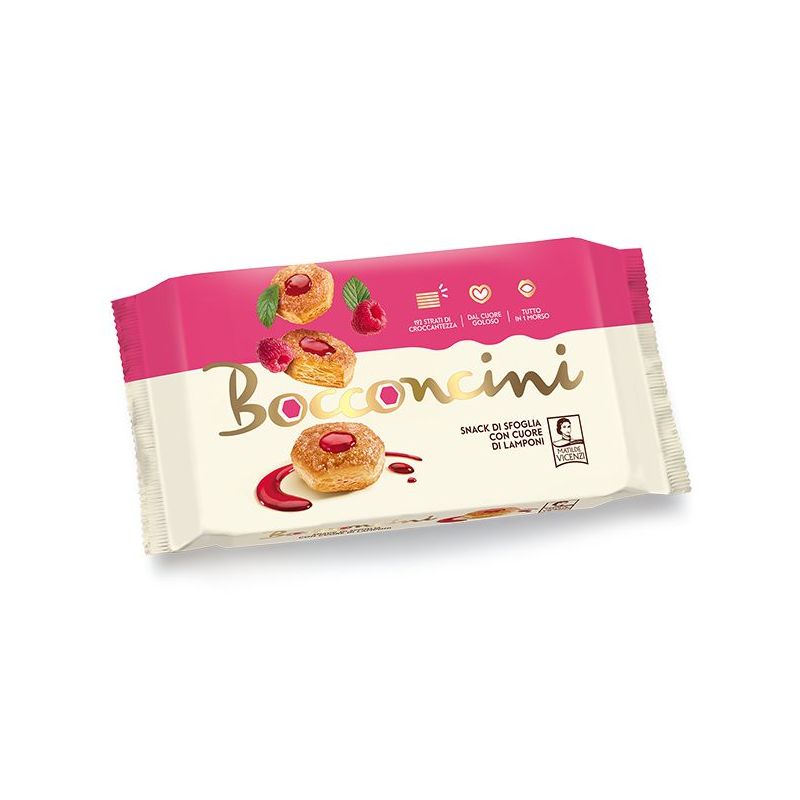 Foietaj cu dulceață de zmeură Bocconcini Vicenzi