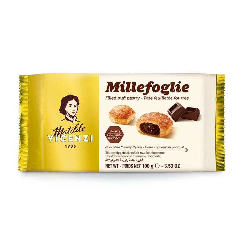 Foietaj cu cremă de ciocolată Millefoglie Vicenzi