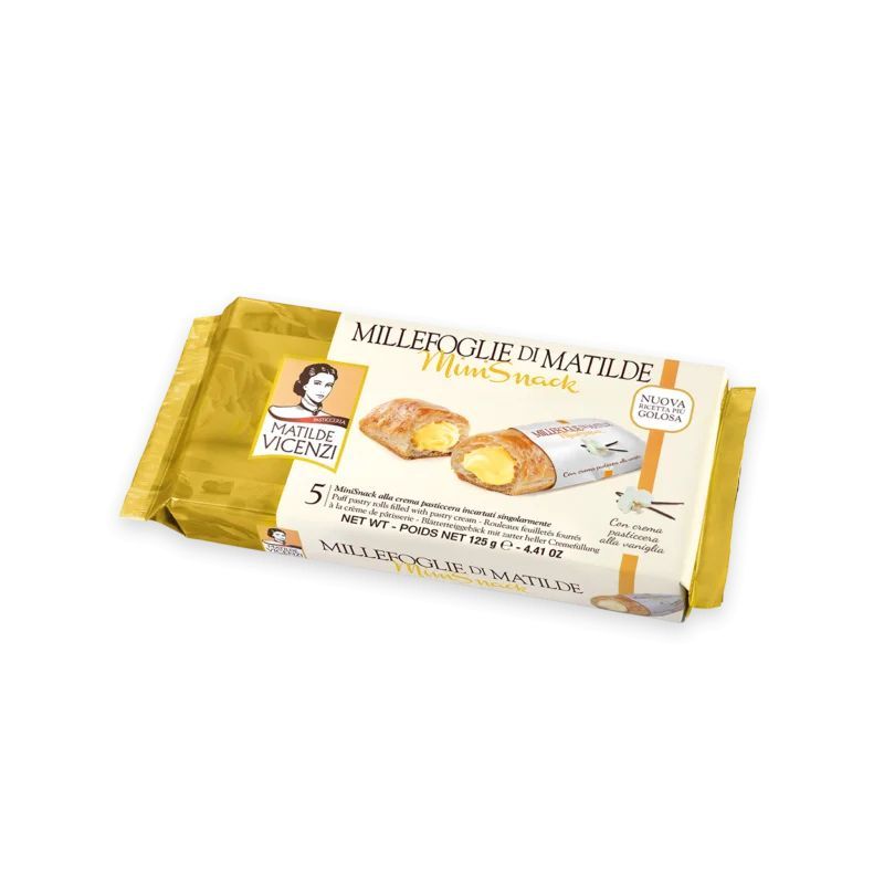 Gustare dulce Mini Snack crema de vanilie 125g