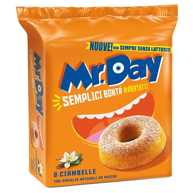 Gogosi cu aromă de vanilie Ciambella Mr. Day