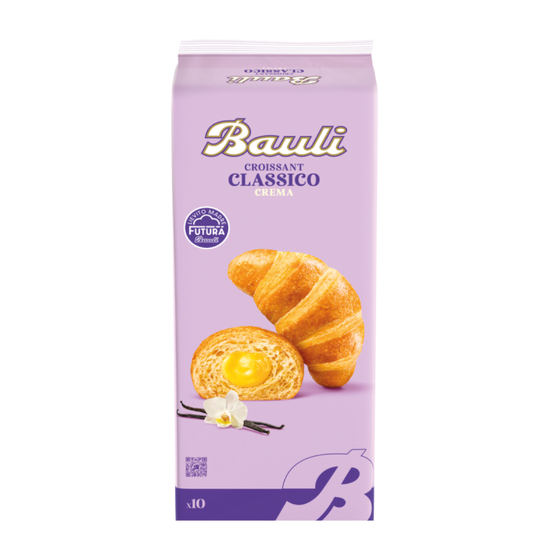 Croissant Bauli cu Umplutură de Vanilie 10 pack