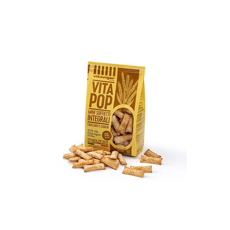 Grisine cu făină integrala si ulei de masline extra virgin Vita Pop