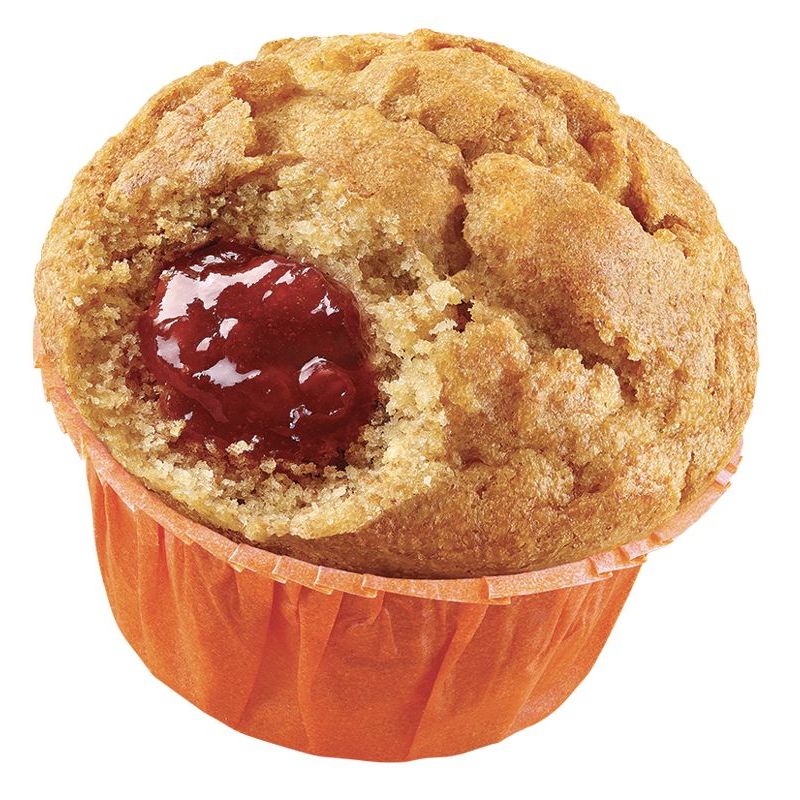 Muffin integral fără lactoză cu umplutură de fructe de pădure Mr. Day 2