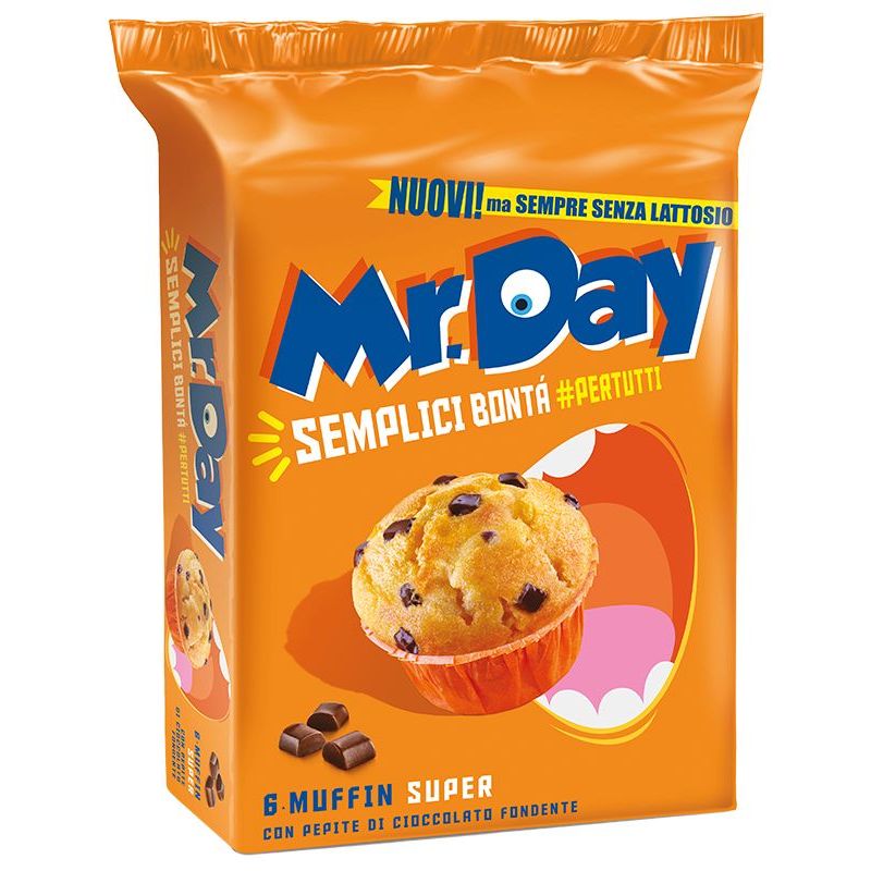 Muffin cu bucăți de ciocolată Mr. Day Classico