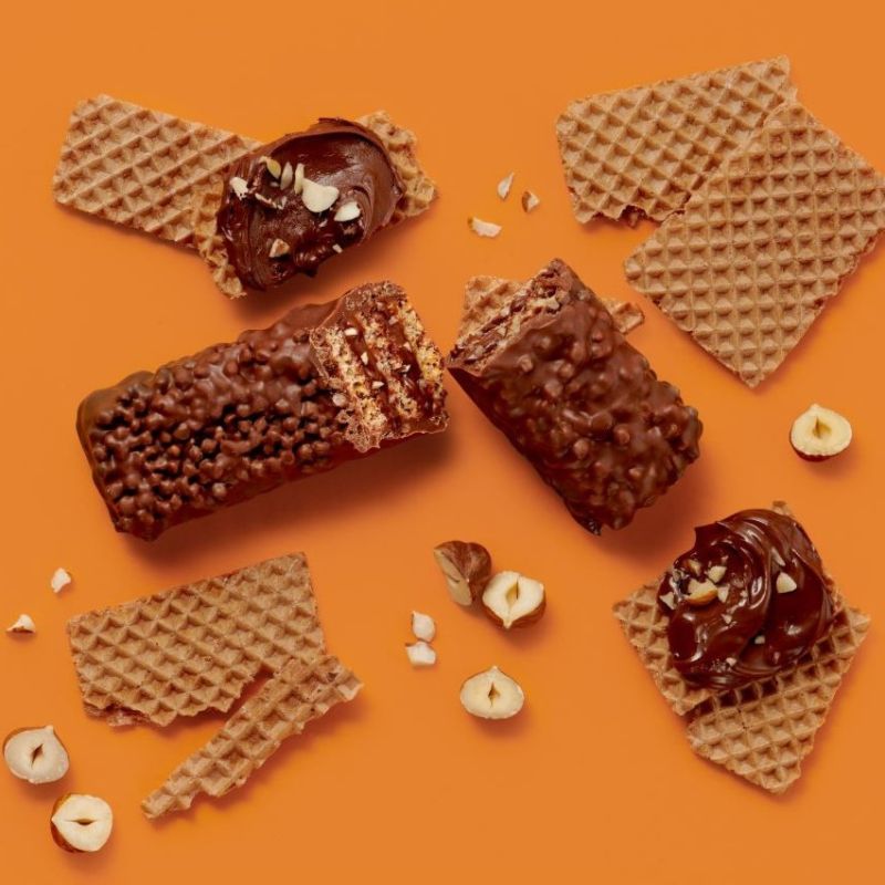 Napolitana Proteica fara Zahar Hazelnut Maxi Nutrition