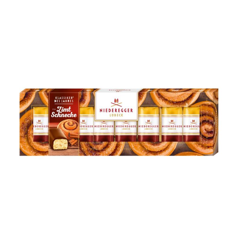 Praline de Martipan in Ciocolata Aroma Anului - Cinnamon Roll Niederegger
