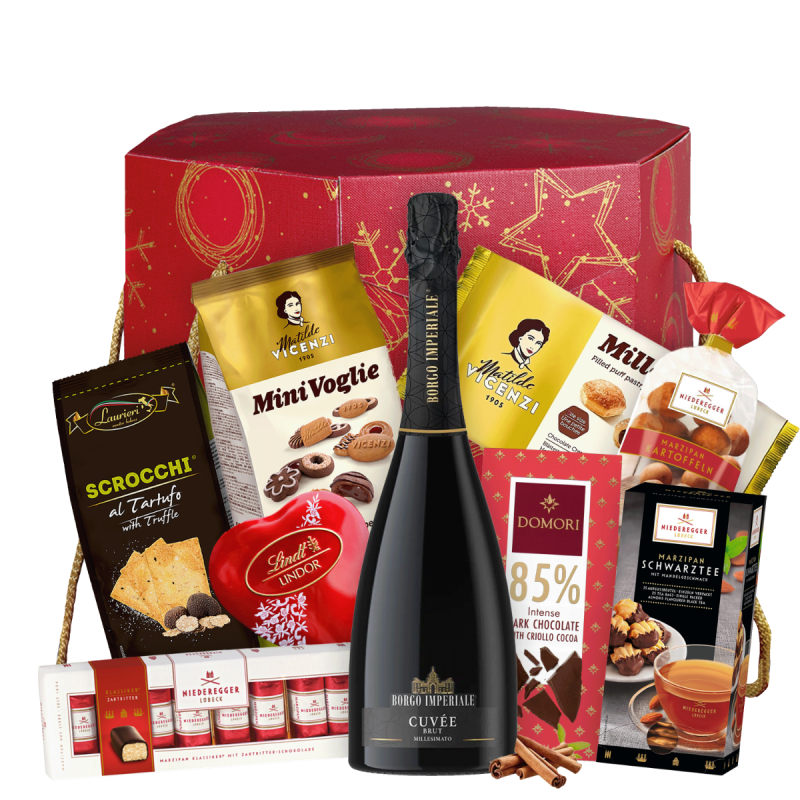 Cos Cadou de Craciun Holly