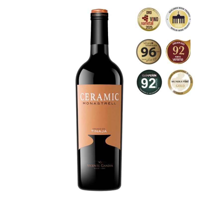 Vin Rosu Ceramic Monastrell Criado en Tinaja - Vicente Gandia